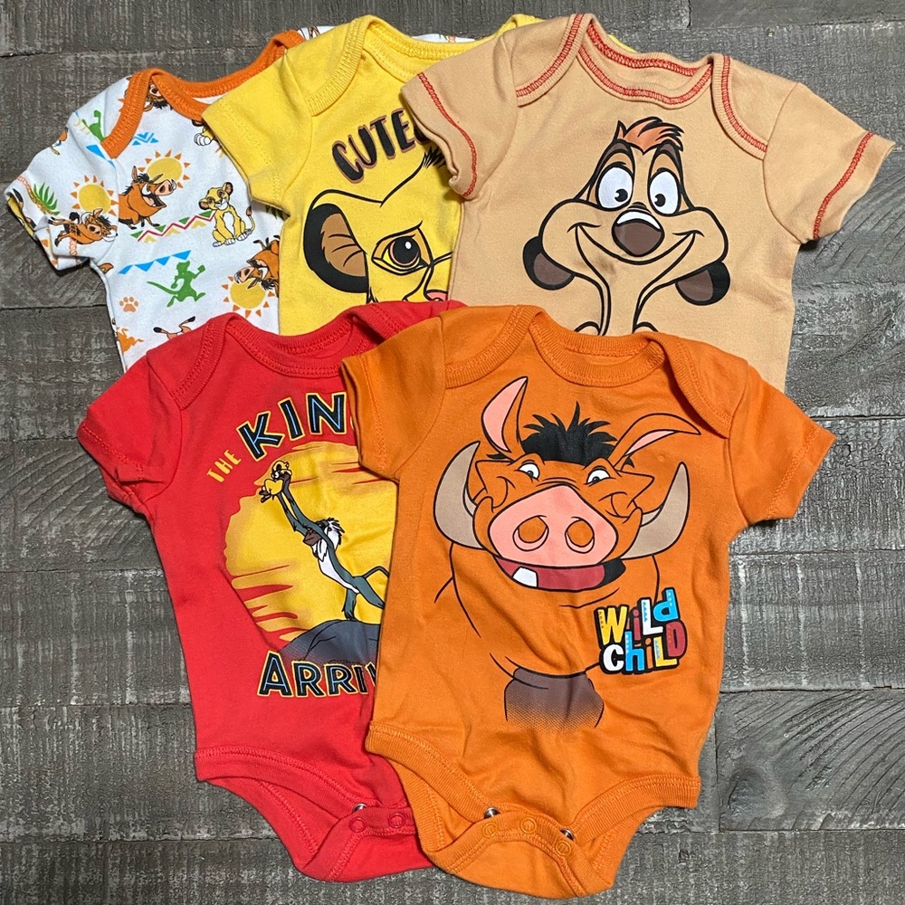 Lion King Newborn Onesies